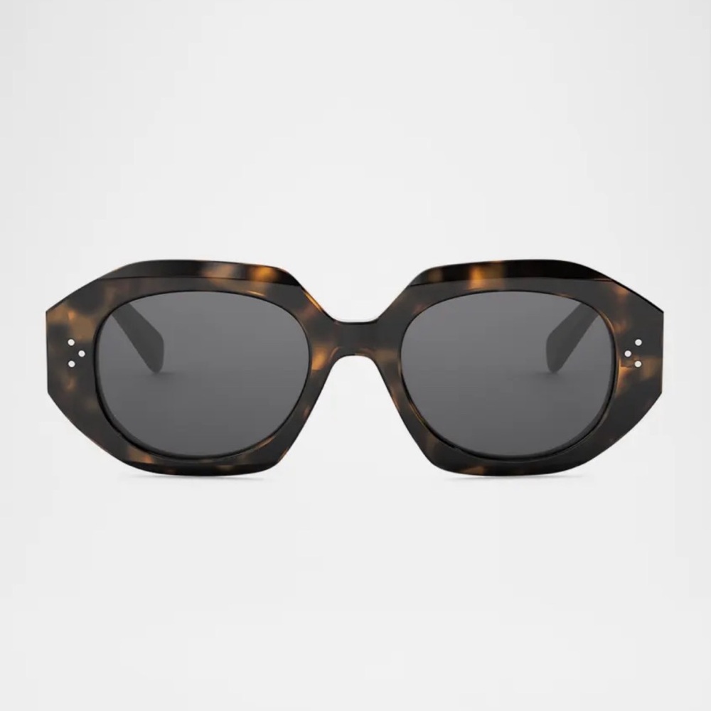 Celine 3 dot geometric square sunglasses